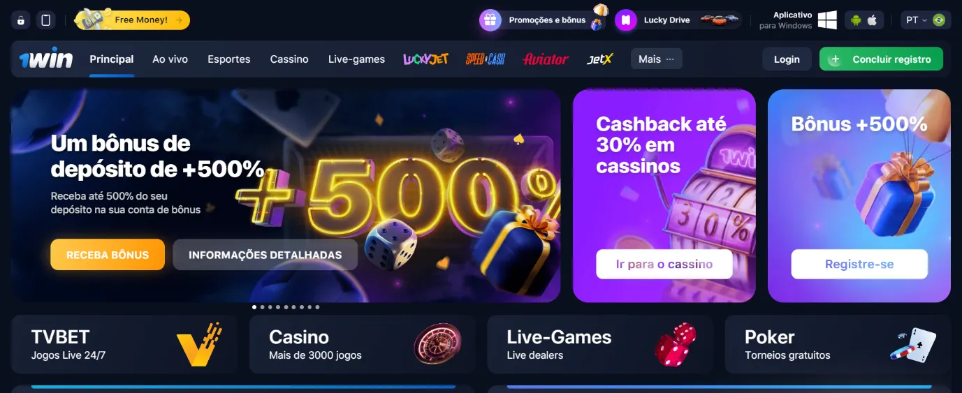 1 win Fortune Crash