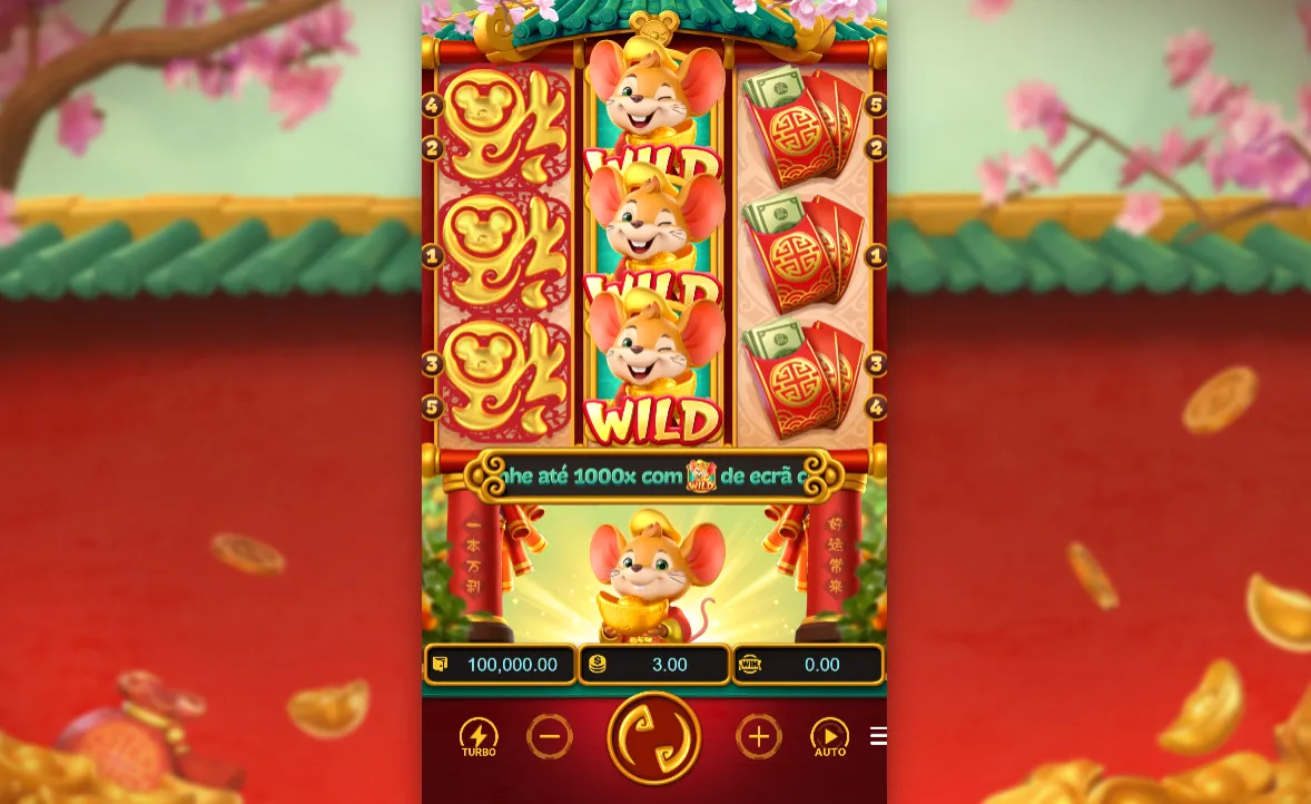 1win Fortune Mouse melhor horário
