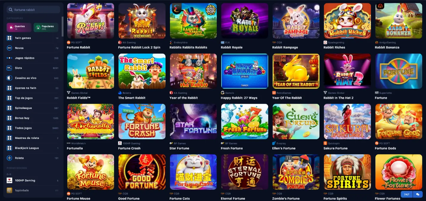Fortune Rabbit 1win demo