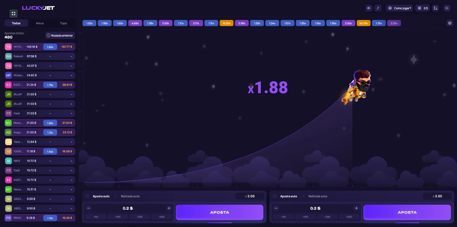 1win Lucky Jet estratégia